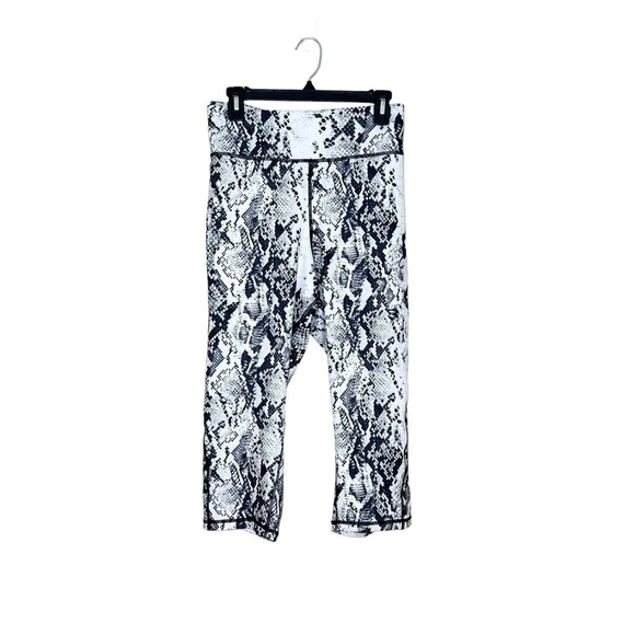 NWT Ideology 3X Plus Size Snakeskin Cropped Leggings - Picture 4 of 7